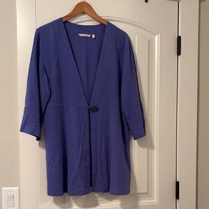 Soft Surroundings Purple Cardigan